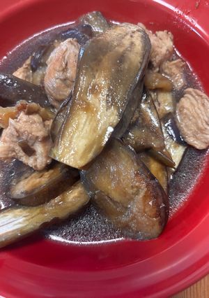 茄子と鶏肉煮-レシピのメイン写真