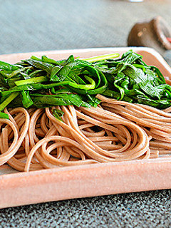 ニラ蕎麦-レシピのメイン写真
