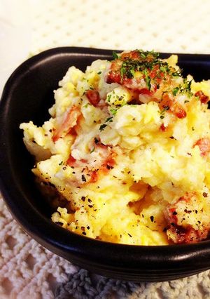 簡単激ウマ！おつまみに！男のポテトサラダ-レシピのメイン写真