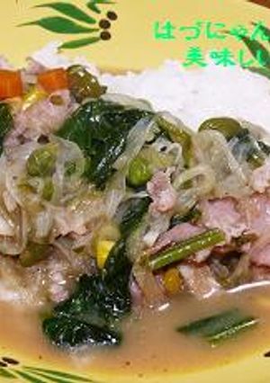 豚肉と野菜のリンゴソース煮-レシピのメイン写真
