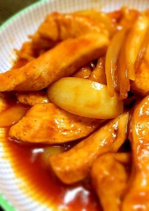 懐かしい味！柔らか鶏胸肉ミートボール味-レシピのメイン写真