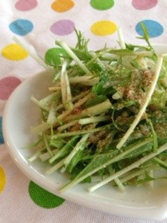 簡単♪水菜のサラダ-レシピのメイン写真