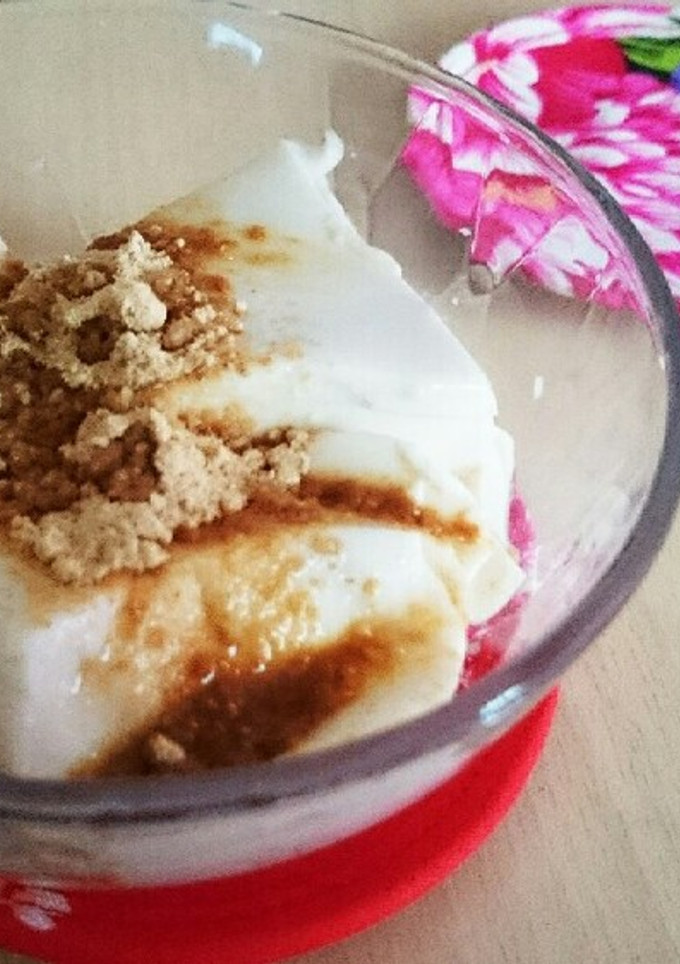絹ごし豆腐で♡あべかわもち風？-レシピのメイン写真