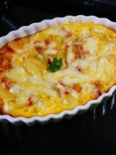 大人気!チーズたっぷりポテトキッシュ!!-レシピのメイン写真