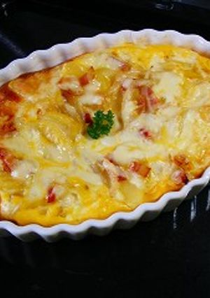 大人気！チーズたっぷりポテトキッシュ！！-レシピのメイン写真
