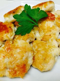 鶏のササミのチーズ焼き-レシピのメイン写真