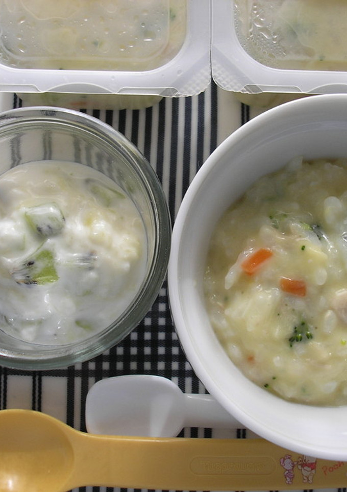 ☆離乳食後期☆鮪卵野菜ごはん＊作り置き用-レシピのメイン写真