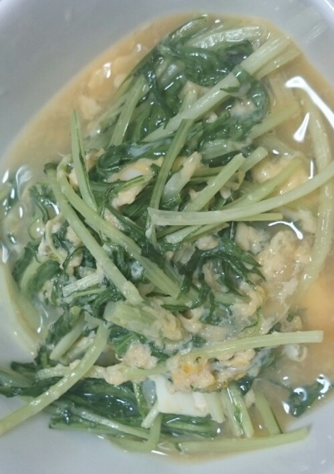 簡単♪水菜の煮浸し-レシピのメイン写真