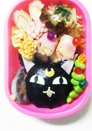 セーラームーン ルナＰのキャラ弁-レシピのメイン写真