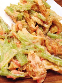 シェフ直伝 八尾名物若ゴボウのかき揚げ-レシピのメイン写真