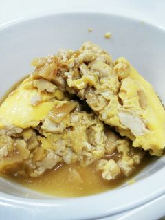 筍と木綿豆腐の卵とじ-レシピのメイン写真