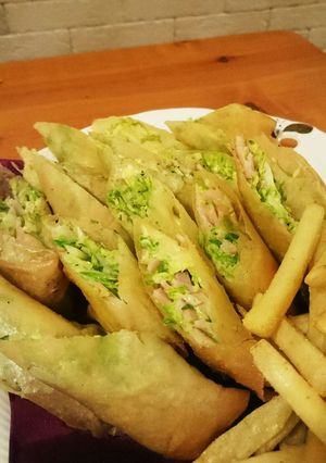 春キャベツの春巻き-レシピのメイン写真