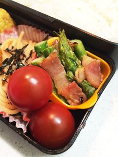 お弁当に☆アスパラとベーコンのマヨ炒め-レシピのメイン写真