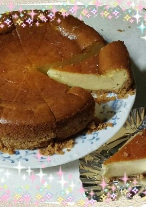 ミキサーで簡単☆失敗なしのチーズケーキ✨-レシピのメイン写真