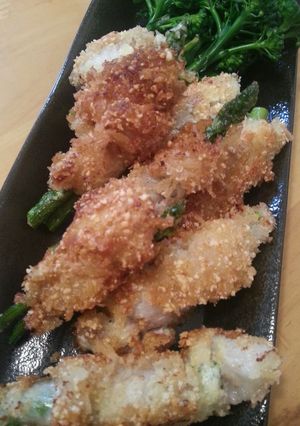 豚肉巻き巻きアスパラチーズフライ！-レシピのメイン写真