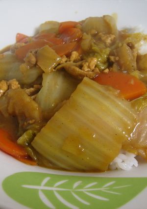 白菜カレーライス-レシピのメイン写真