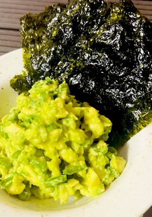 簡単おつまみ★アボカドとネギの海苔巻き-レシピのメイン写真