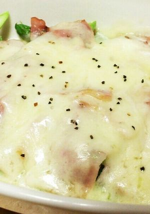 簡単すぎ！アスパラベーコンチーズ-レシピのメイン写真