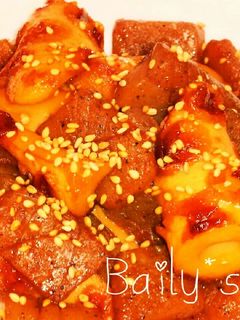 蒟蒻と竹輪の甘辛煮♪-レシピのメイン写真