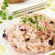 炊飯器で桜えびとオリーブのピラフ♡
