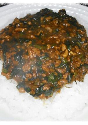 簡単♪ほうれん草キーマカレー-レシピのメイン写真