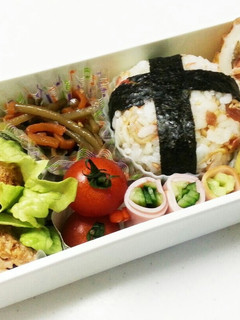 残り物とリメイクで娘のお弁当-レシピのメイン写真