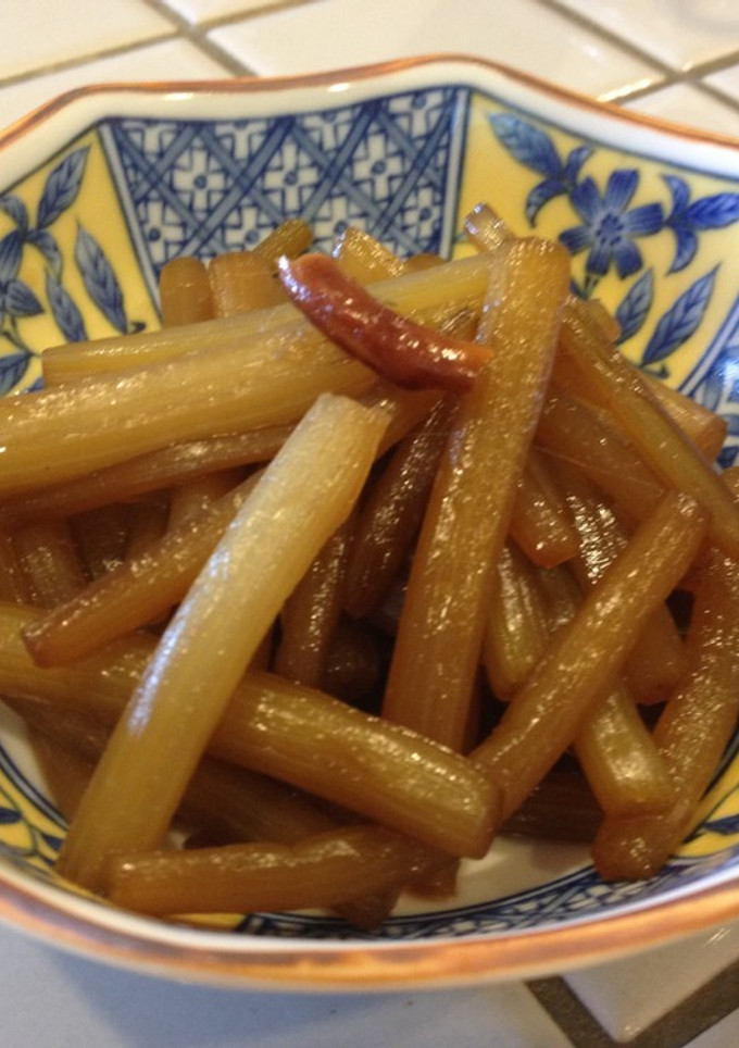 普通のふきの炊いたん・きゃらぶき風-レシピのメイン写真