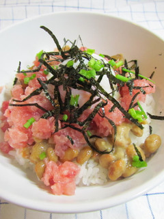 我が家のネギトロ納豆丼-レシピのメイン写真