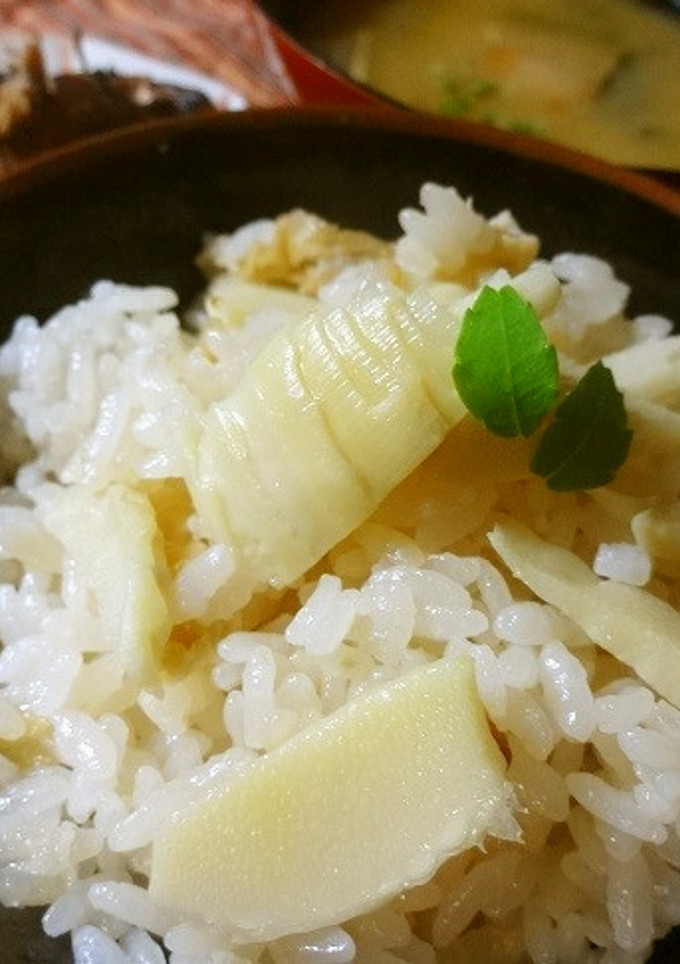旬を楽しむ♪たけのこご飯-レシピのメイン写真