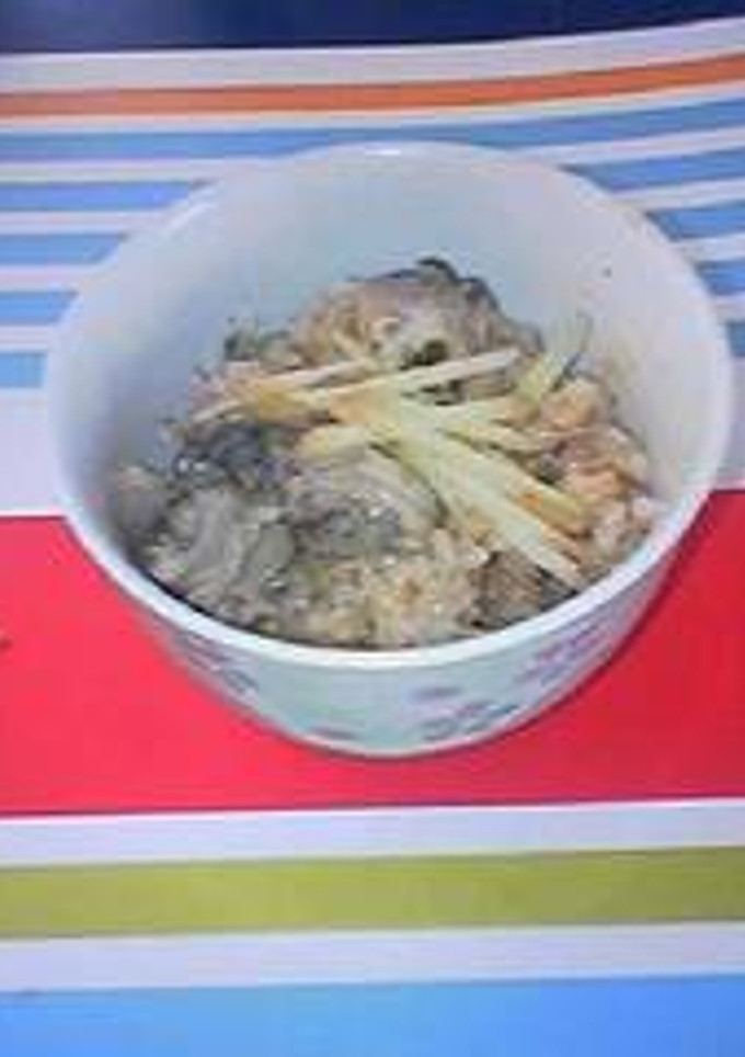 牡蠣の炊き込みご飯-レシピのメイン写真