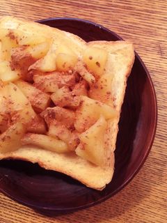 りんごシナモントースト☆-レシピのメイン写真
