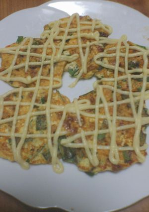 粉なしでふわふわ☆豆腐と納豆のチヂミ-レシピのメイン写真