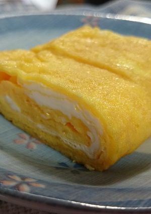 キャップ一杯で簡単だし巻き玉子-レシピのメイン写真