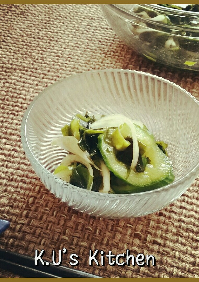 わかめと玉ねぎの酢物-レシピのメイン写真