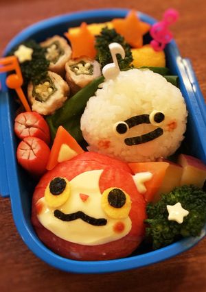 キャラ弁☆妖怪ウォッチ弁当-レシピのメイン写真