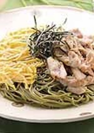 炒めみやざき地頭鶏の瓦そば風-レシピのメイン写真