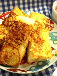 ぷるぷるフレンチトースト♡-レシピのメイン写真