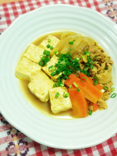 カレー肉豆腐✿超簡単✿-レシピのメイン写真