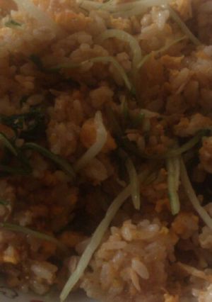 ＊ツナとマヨご飯の水菜炒飯＊-レシピのメイン写真