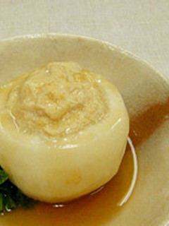鶏ひき肉とかぶの蒸し煮-レシピのメイン写真