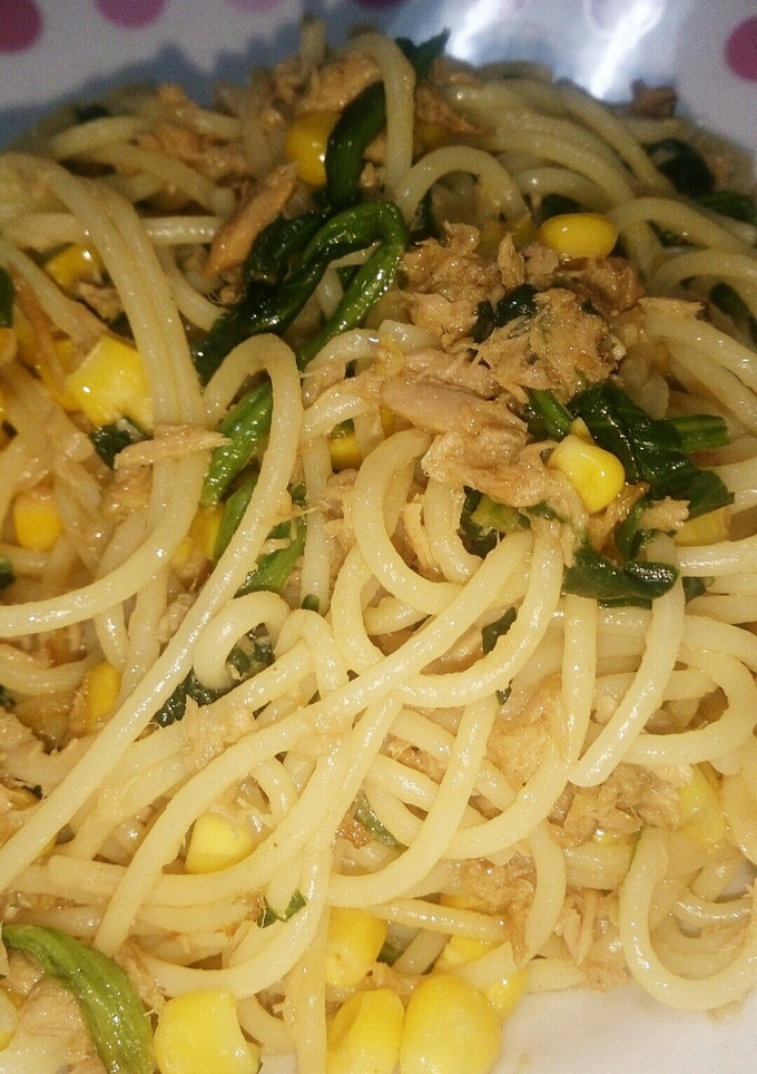 ツナマヨの和風パスタ-レシピのメイン写真