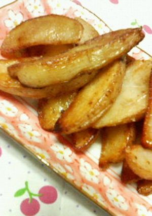 子供が喜ぶ☆アイダホ甘辛ポテトバター風味-レシピのメイン写真