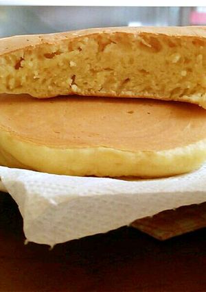 絹豆腐でつくるホットケーキ-レシピのメイン写真