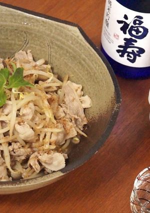 もやしと豚肉のあっさりしゃぶしゃぶ和え-レシピのメイン写真