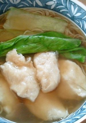 治部煮そうめん-レシピのメイン写真