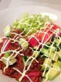 ★タコライス風★サラダうどん