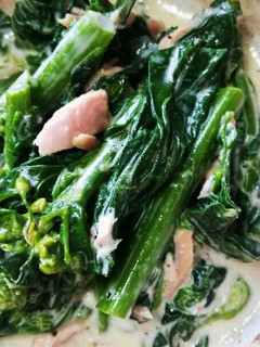 すごーく簡単菜の花マヨポン♪-レシピのメイン写真