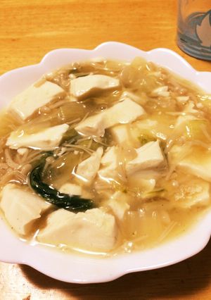 やさしい味の豆腐あんかけ☆-レシピのメイン写真