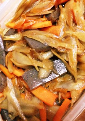 作り置き きんぴらごぼう-レシピのメイン写真
