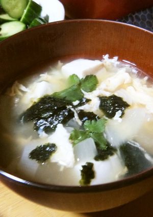 のりたま汁-レシピのメイン写真